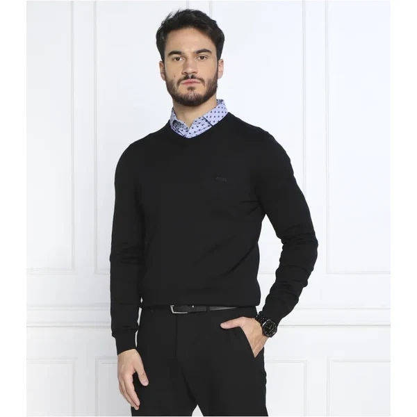 BOSS BLACK vlnený sveter baram-l | regular fit 35879651