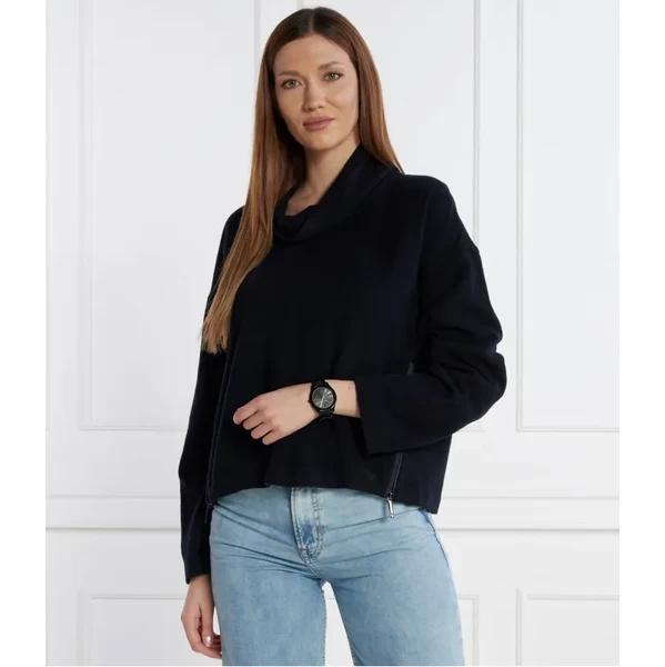 Emporio Armani Vlnený sweter | Relaxed fit | s prímesou kašmíru 35429658