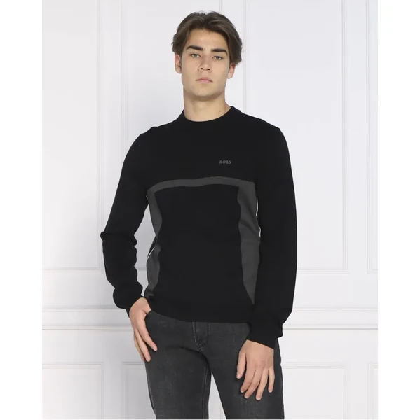 BOSS GREEN Sveter Reloko | Regular Fit | s prímesou vlny 35384172