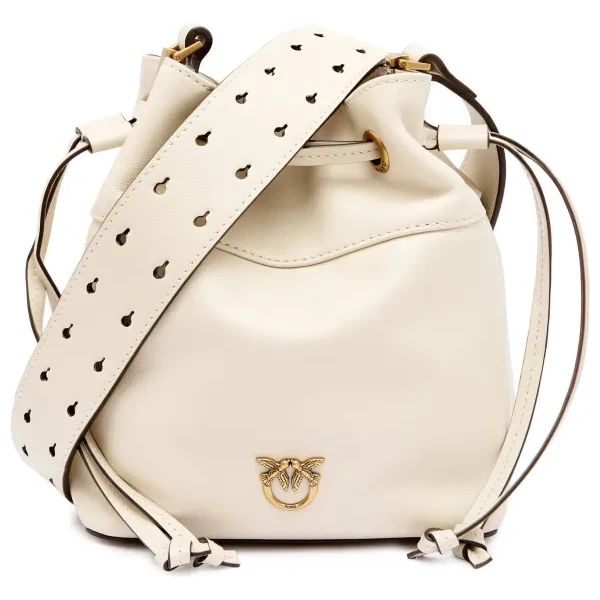 Pinko Kožený vak na chrbát SECCHIELLO MINI 64815029