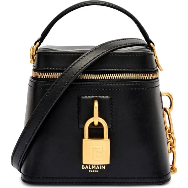 Balmain Kožený kufrík Pulse Vanity 64814985