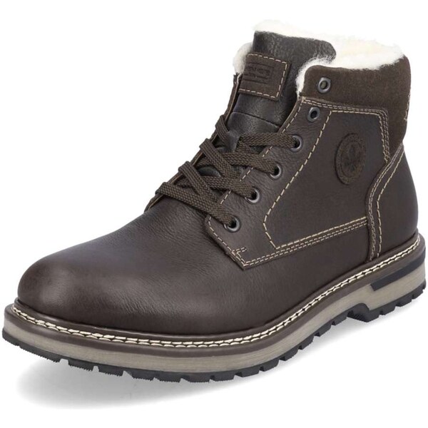 Pánska členková obuv RIEKER F3842-25 hnedá W5 45122566
