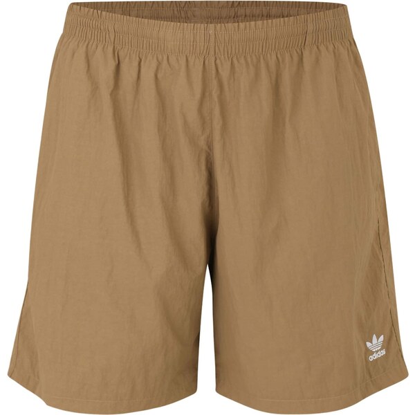 ADIDAS ORIGINALS Nohavice Trefoil Essentials svetlohnedá / biela 65658317