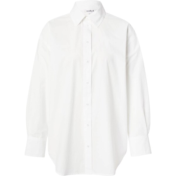 SOAKED IN LUXURY Blúzka SLJoa Jani biela 65885988