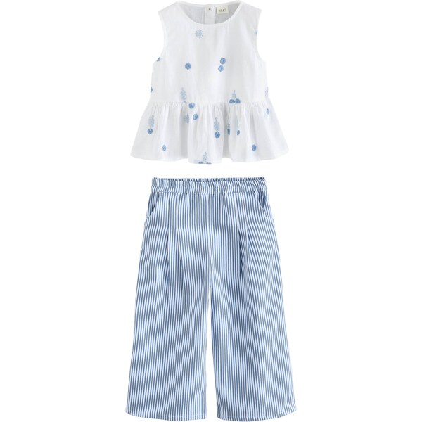 Next Set svetlomodrá / biela 65879518