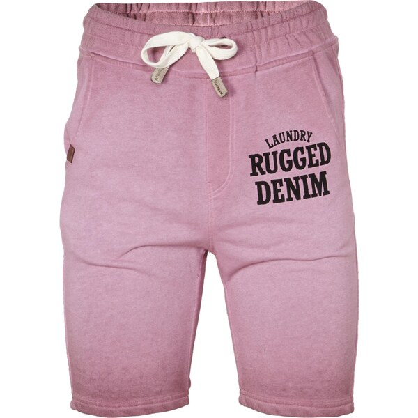 KOROSHI Nohavice bordová / pastelovo červená / čierna 65868364