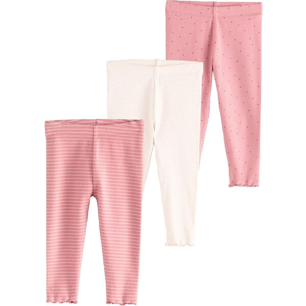 Next Legíny ružová / biela 65884555