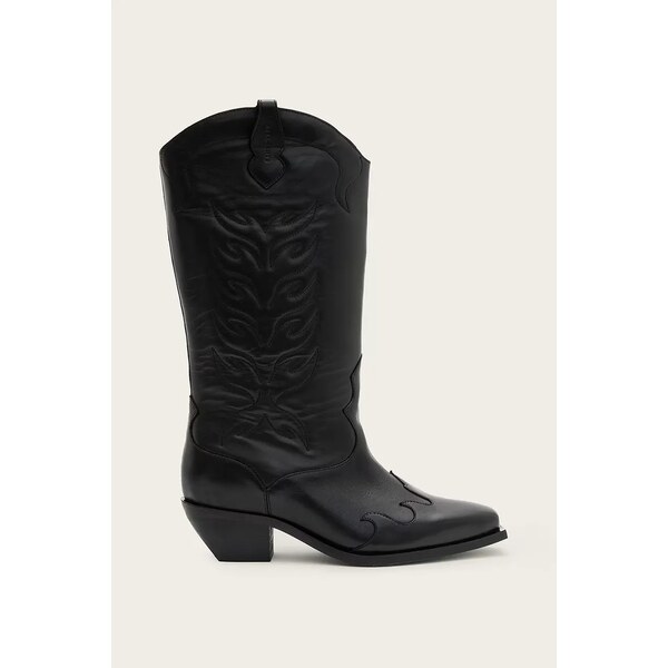 Kožené kovbojské topánky AllSaints Dolly Boot 64826330