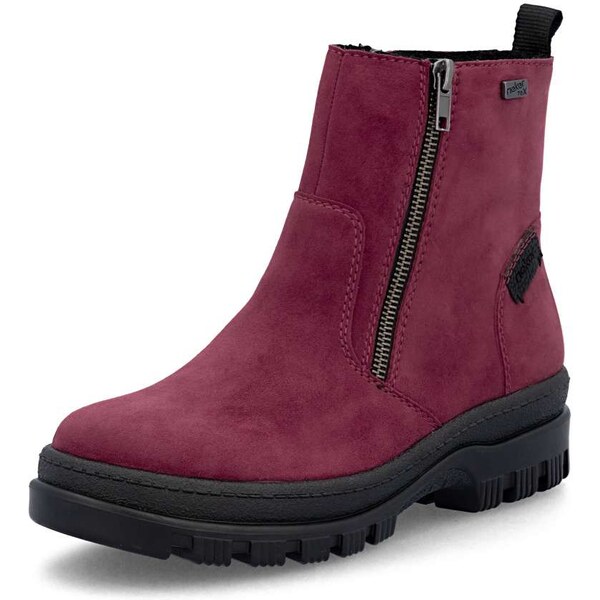 Dámska členková obuv RIEKER X8251-35 červená W5 64819495