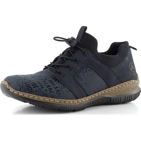 Rieker nazúvacie poltopánky modré N3295-14 65612034