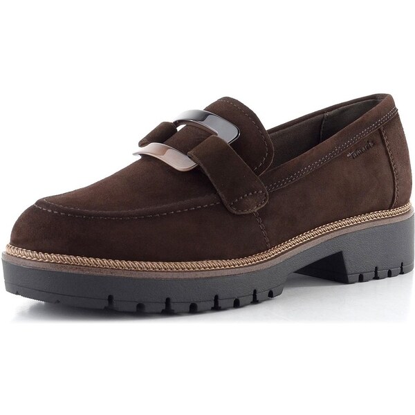 Tamaris mokasíny na vysokej podošve mocca 1-24722-43 65612049