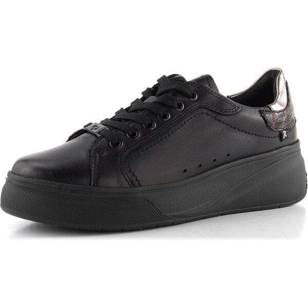 Rieker Sport dámske tenisky schwarz/altsilber W2303-00 65611947