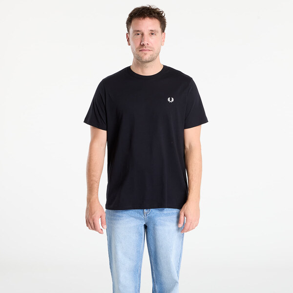 Tričko FRED PERRY Crew Neck T-Shirt Black M 64822447