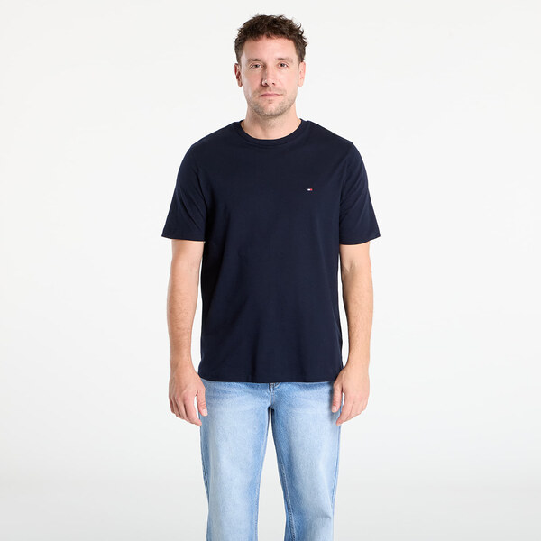 Tričko Tommy Hilfiger Essential Reg Fit Solid Tee Navy L 64822452