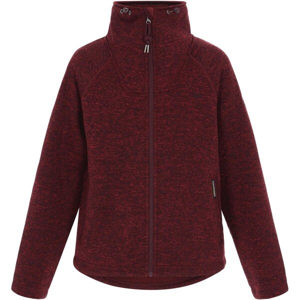 Schmuddelwedda Flisová bunda burgundská 65657697