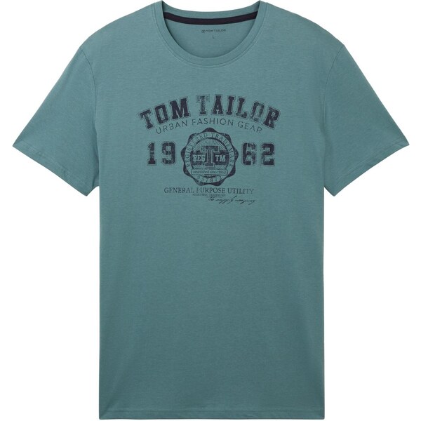 TOM TAILOR Tričko tmavozelená / čierna 64826031