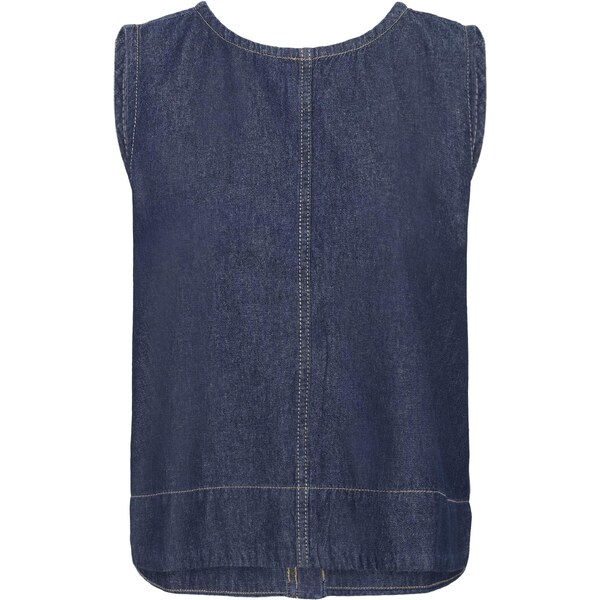Kaffe Top KALuise modrá denim 65653613