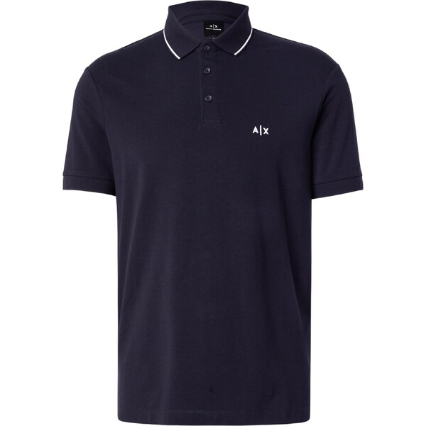 ARMANI EXCHANGE Tričko námornícka modrá / biela 64826241