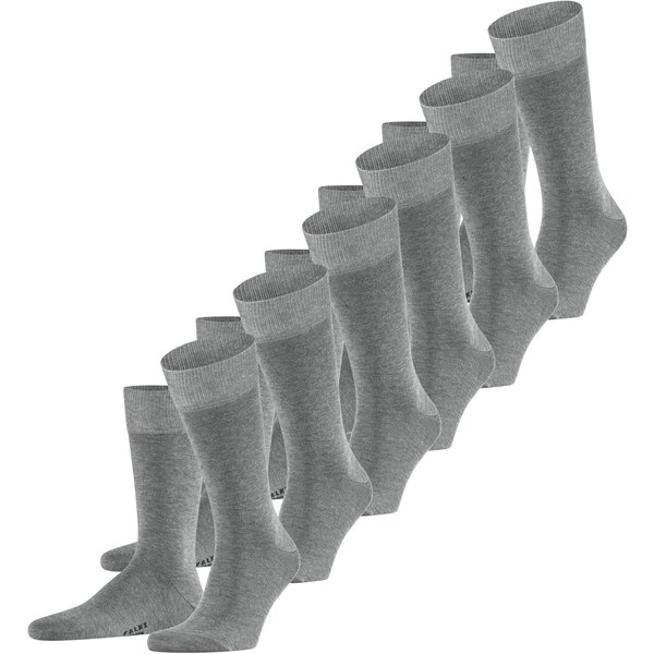 FALKE Ponožky Happy sivá melírovaná 65138442