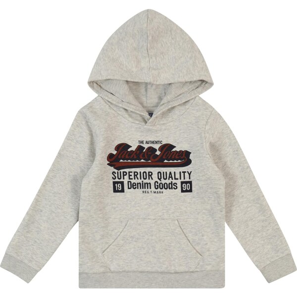 JACK & JONES MINI Mikina tmavomodrá / karmínovo červená / biela 65922002