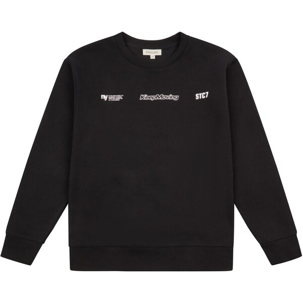 STACCATO Mikina čierna / biela 65647431