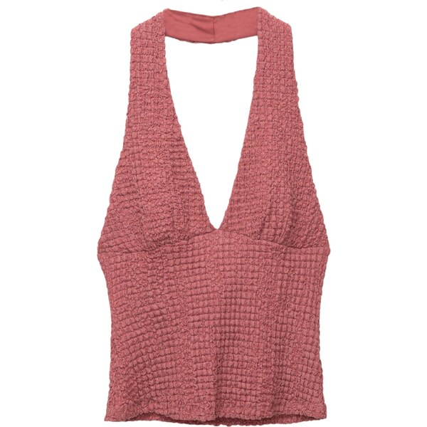 Pull&Bear Top burgundská 65886084