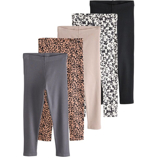 Next Legíny hnedá / tmavosivá / čierna / biela 65882659