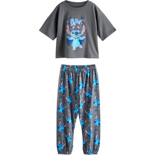 Next Pyžamo Disney Lilo and Stitch Halloween modrá / tmavosivá / 65883350