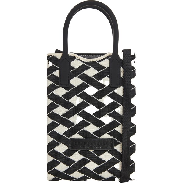 Funky Buddha Kabelka na rameno čierna / biela 65886090