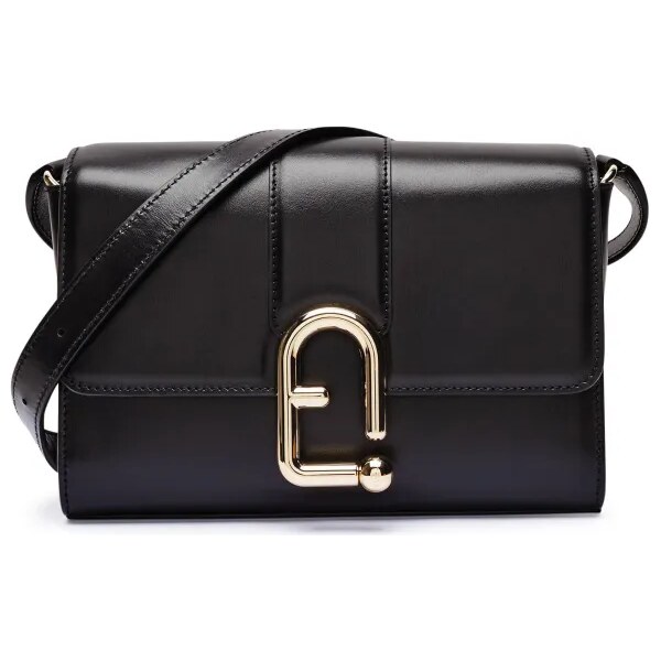 Furla Kožená crossbody kabelka FURLA URBAN S 64827740