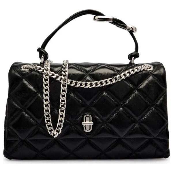 Marc Jacobs Kožená kabelka na rameno The Quilted Dual Convertible 64827855
