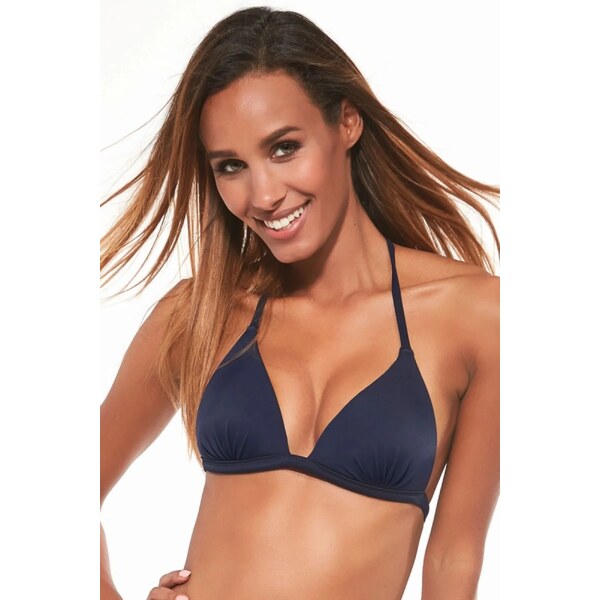 Vrchný diel plaviek Beach bustier blue - KRIS LINE 64829996