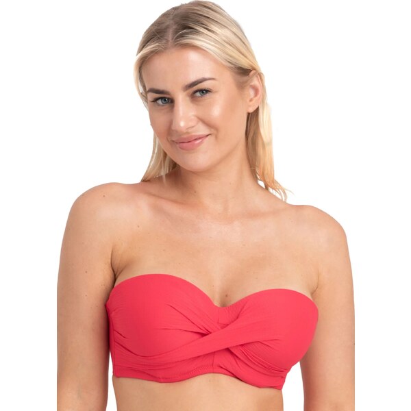 Vrchný diel plaviek Kaia A450 červená - Samanta 64830034