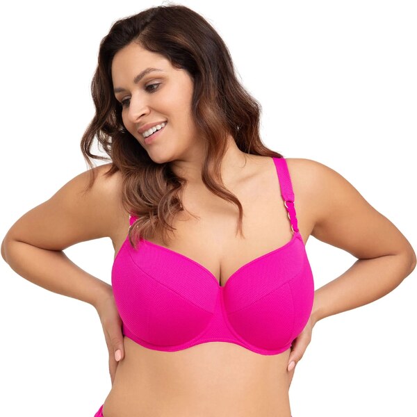 Vrchný diel plaviek 22404 Dallas fuchsiová - CORIN 64830112