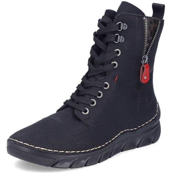 Dámska členková obuv RIEKER 55014-00 čierna W5 64833239