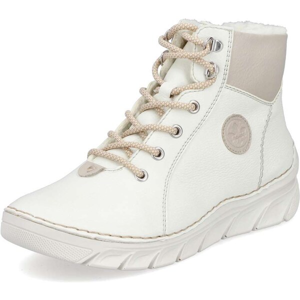 Dámska členková obuv RIEKER 55040-80 béžová W5 64833241