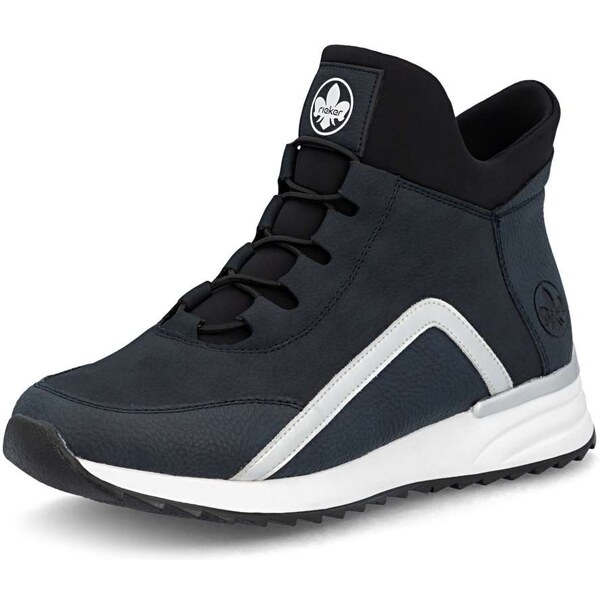 Dámska členková obuv RIEKER X8083-14 modrá W5 64833248