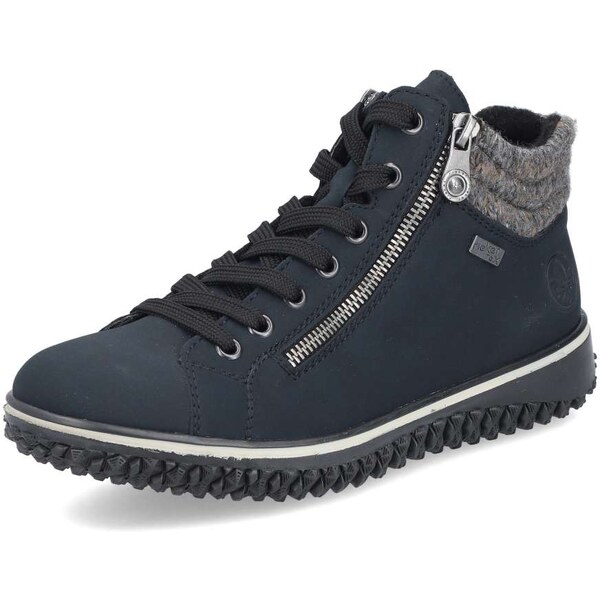 Dámska členková obuv RIEKER Z4263-14 modrá W5 64833251