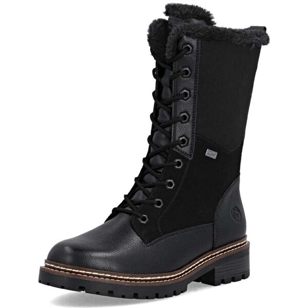 RIEKER Dámske čižmy REMONTE D0B82-00 čierna W5 64833253