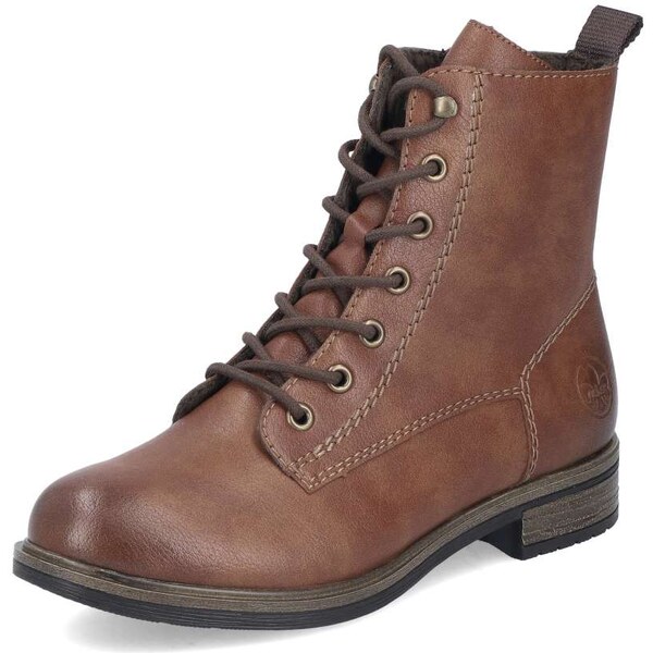 Dámska členková obuv RIEKER 72220-24 hnedá W5 64836407