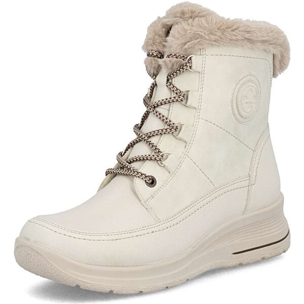 Dámska členková obuv RIEKER L7706-80 béžová W5 64836412