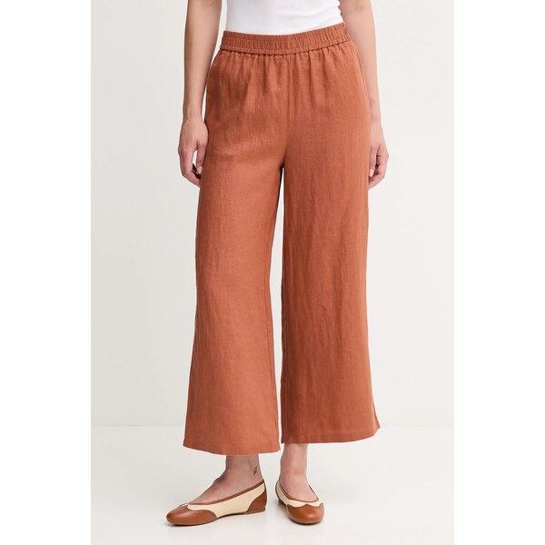 Ľanové nohavice United Colors of Benetton 64841278