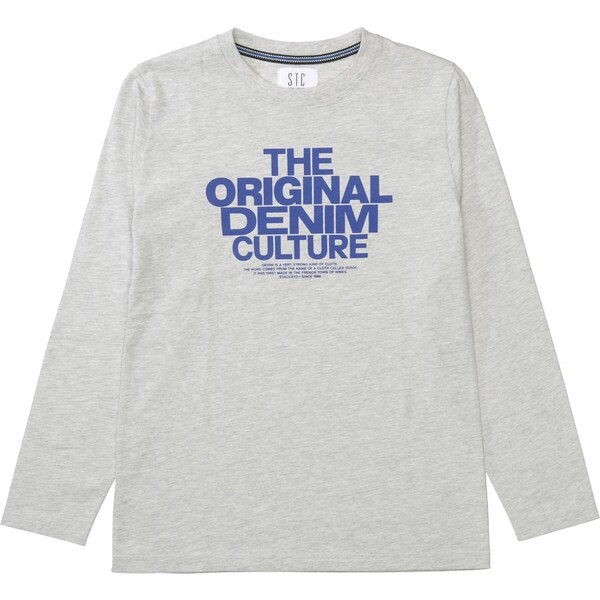 STACCATO Tričko modrá / sivá melírovaná 65646379