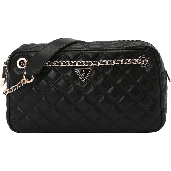 GUESS Kabelka na rameno GIULLY II SHOULDER SATCHEL čierna 65043364