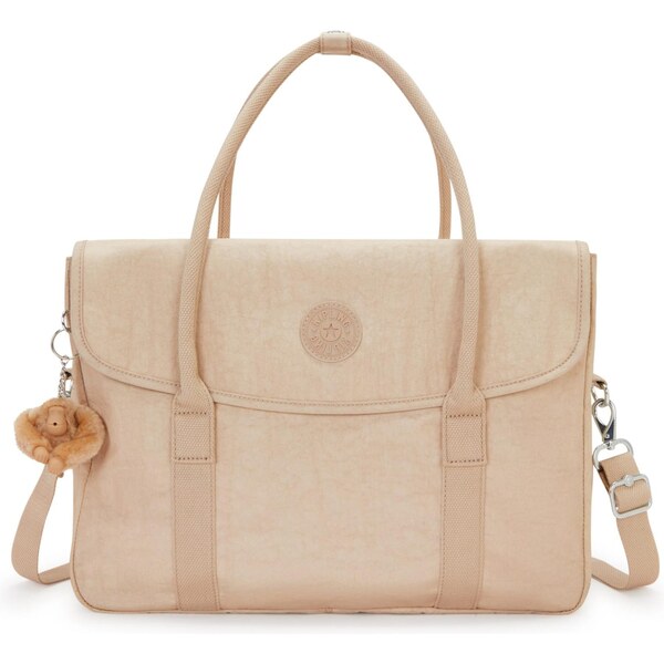 KIPLING Taška na notebook Superworker béžová 66345929
