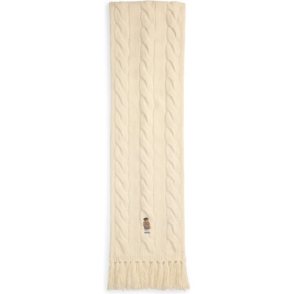 Polo Ralph Lauren Šál svetlobéžová 64849143