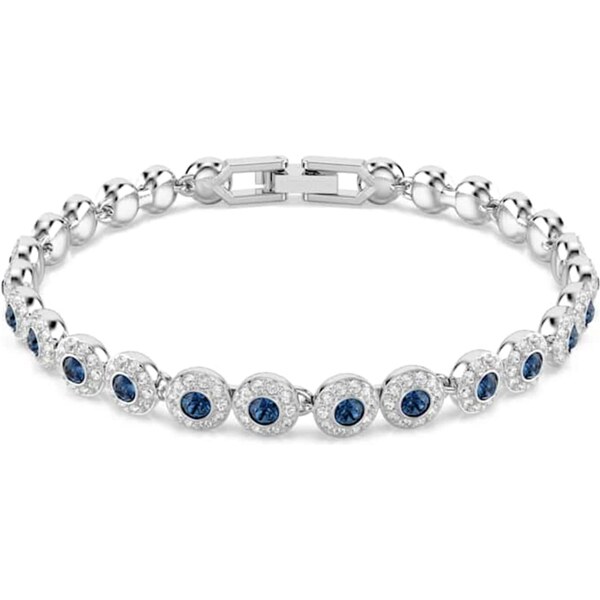 Swarovski Náramok Una modrá / strieborná 64849150