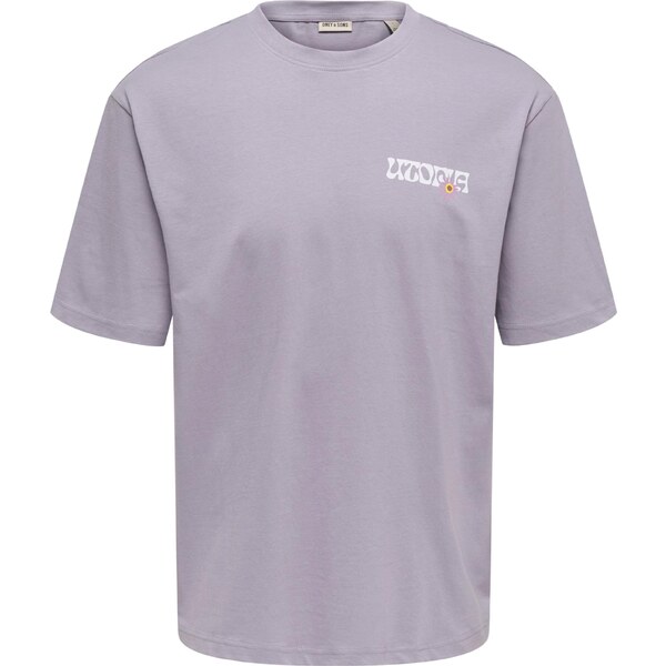 Only & Sons Tričko ONSFRANK žltá / nefritová / pastelovo fialová / 64849279