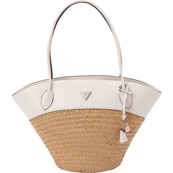 GUESS Shopper VENERE LARGE TOTE béžová / prírodná biela 64849122