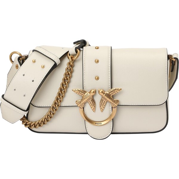 PINKO Taška cez rameno LOVE ONE biela 64960597